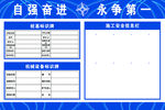高速公路值班人员公示牌