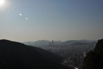 朦胧远山