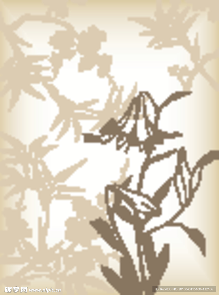 精美花纹底纹