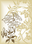 精美花纹底纹