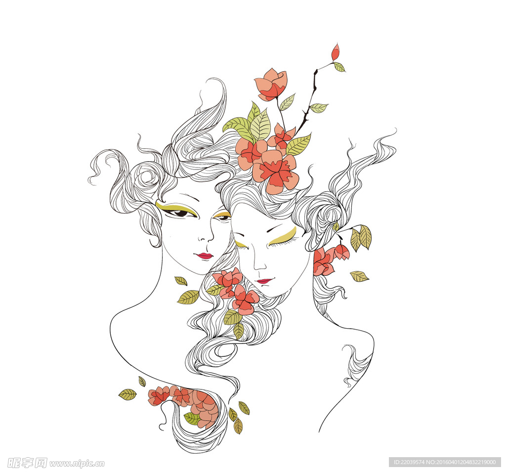 illustrator 线描
