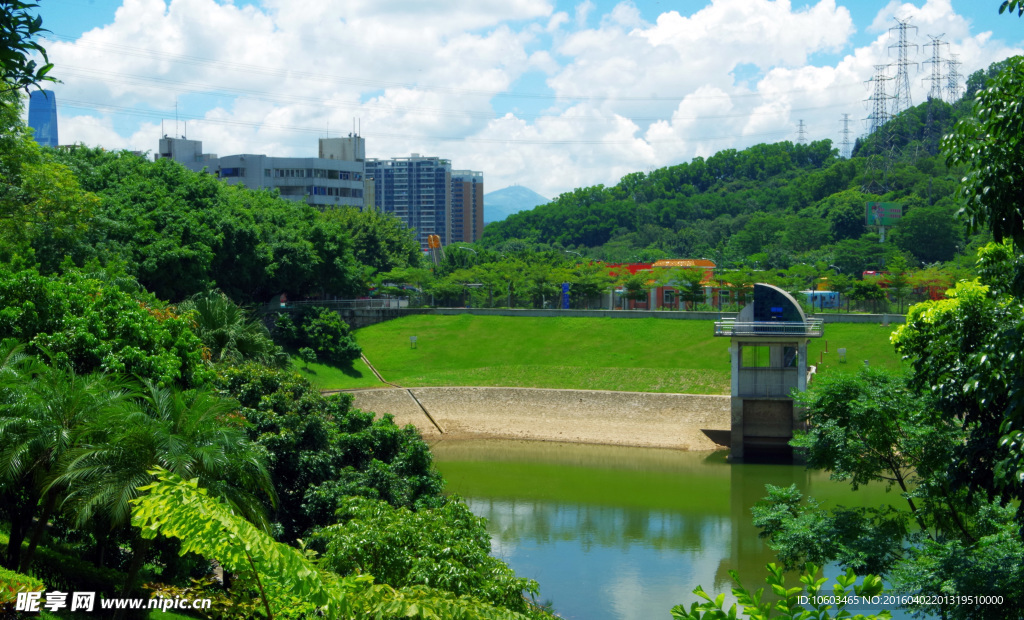 城市山水 青山绿水