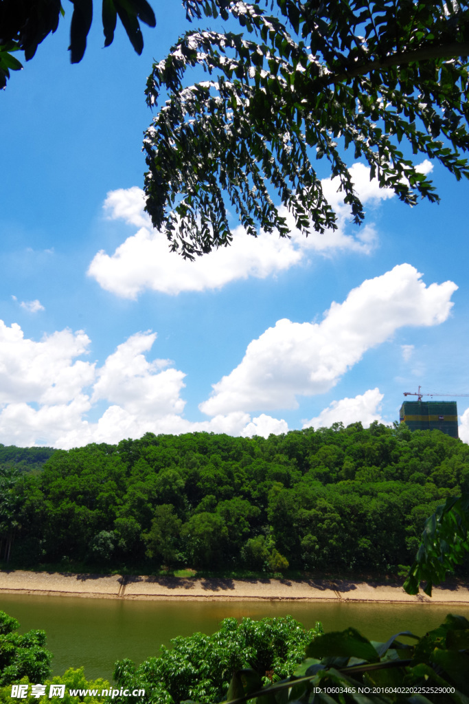 绿色银湖 山水建筑