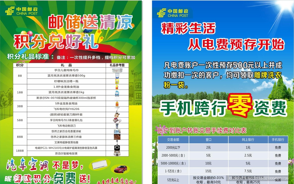 邮政单页