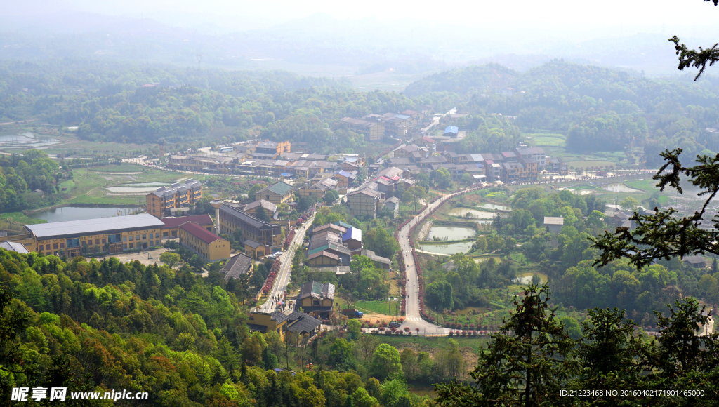 书堂山远眺