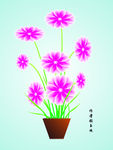 手绘  花