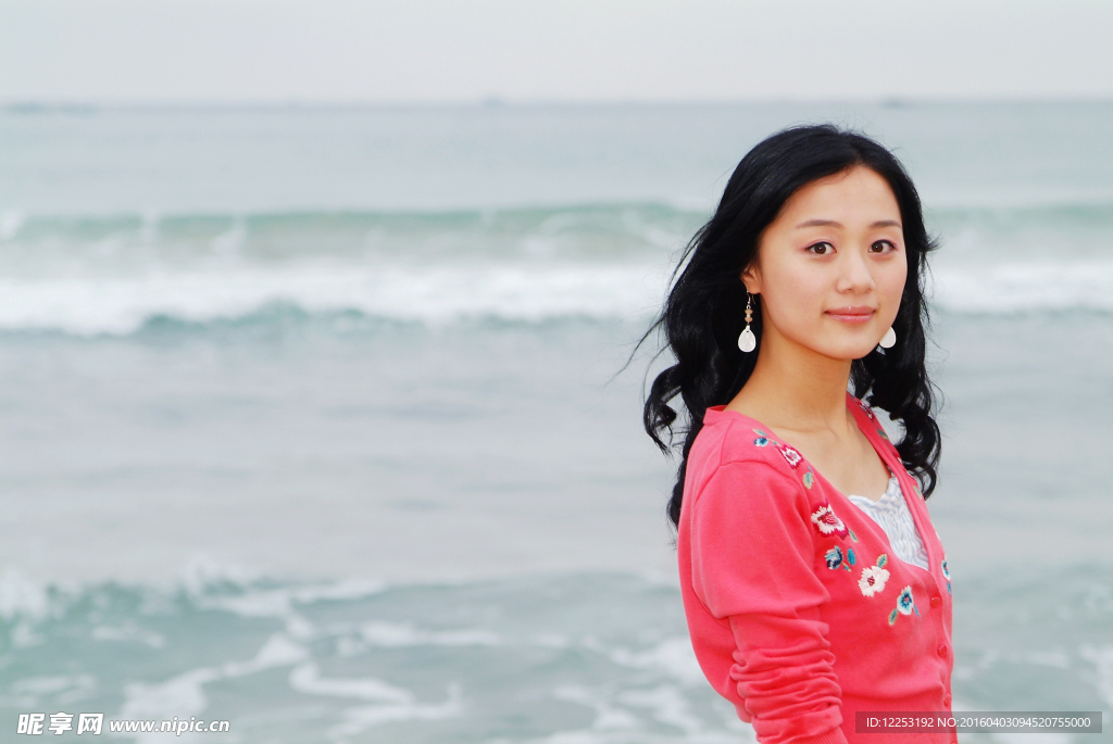 海滩美女