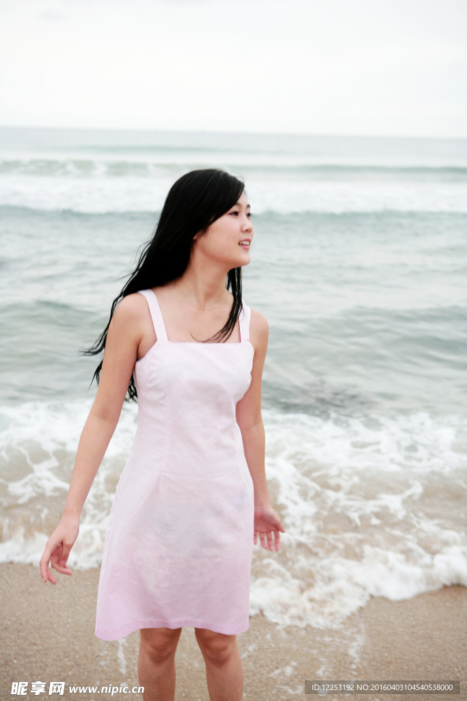 海滩美女