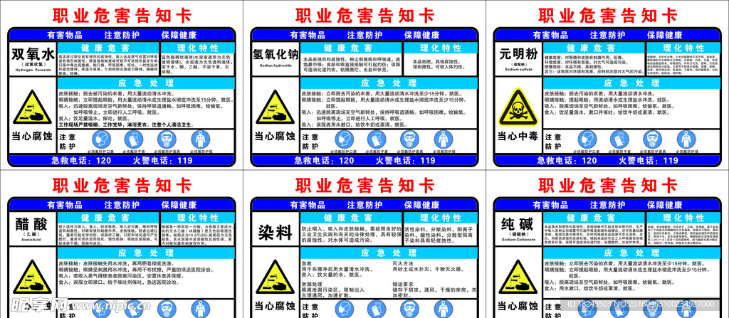 职业危害告知卡