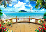 阁楼海景