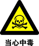 当心中毒