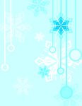 精美花纹底纹 雪花