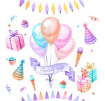 生日派对元素