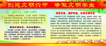 创建文明六中 争做文明学生