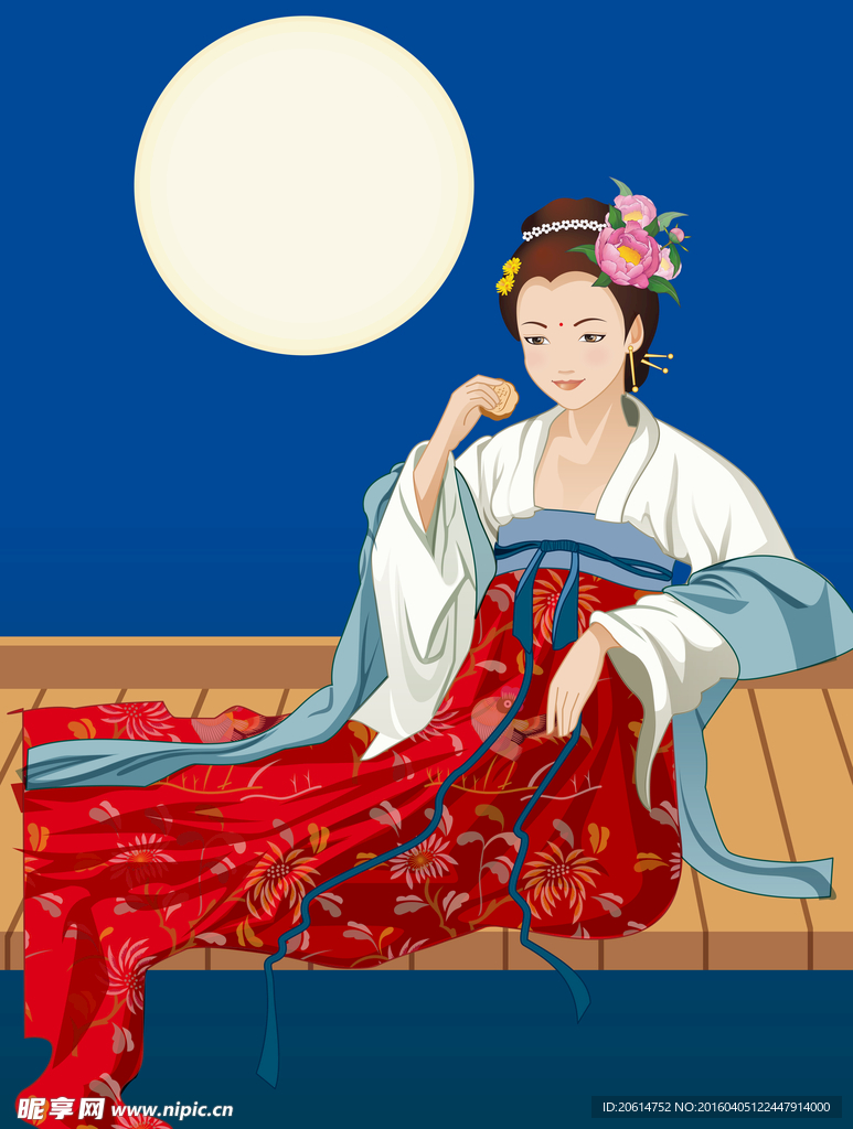中秋节创意海报