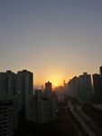 城市日出