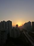 城市日出