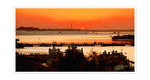 黄河夕照