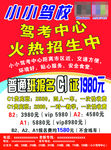驾校传单