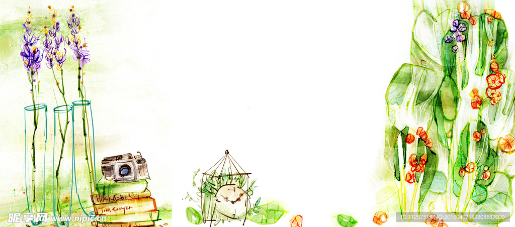 梦幻插画