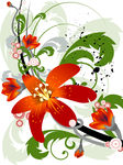 精美花纹底纹