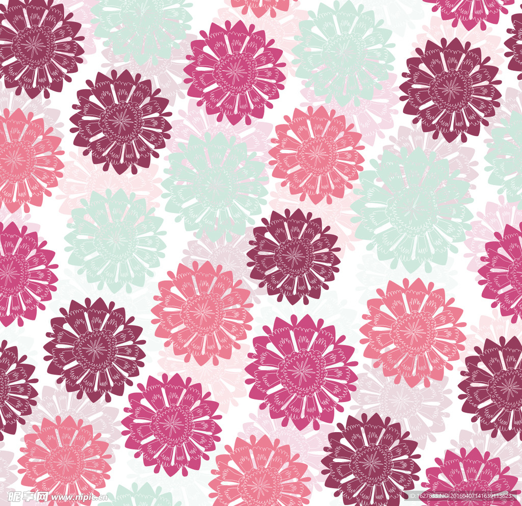 精美花纹底纹