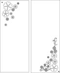门花矢量图