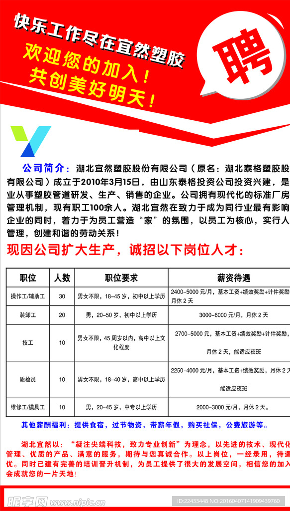 招聘广告