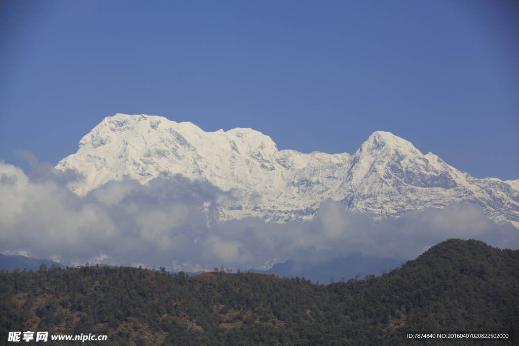 尼泊尔雪山