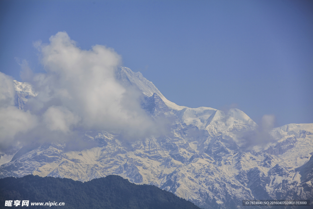 尼泊尔雪山