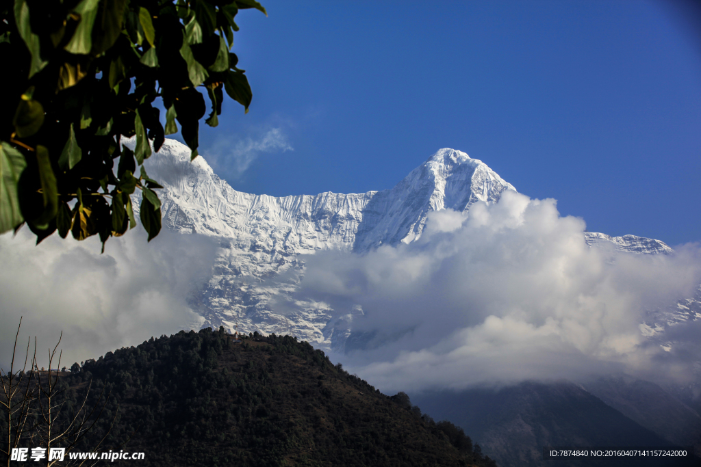 尼泊尔雪山