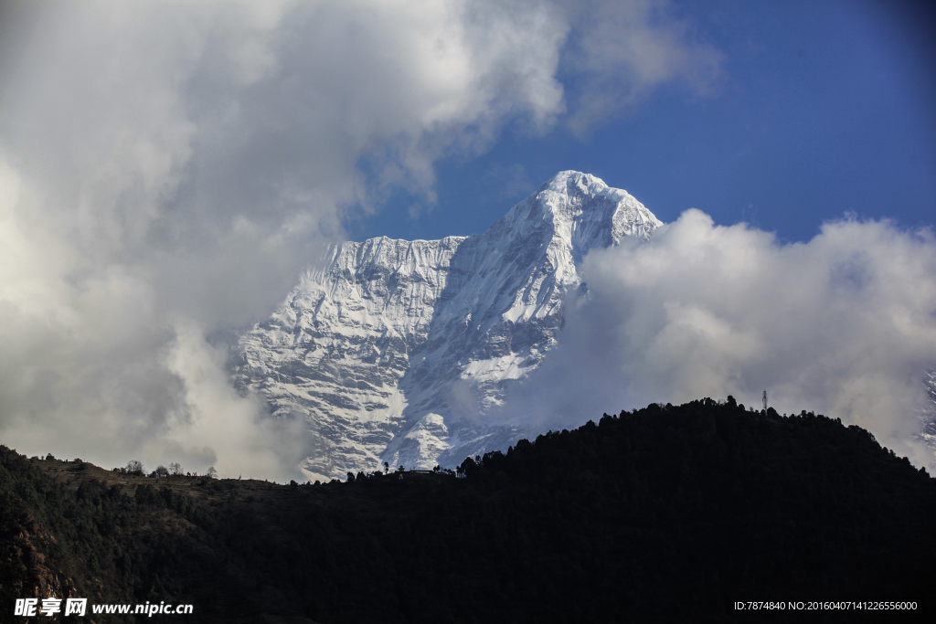 尼泊尔雪山