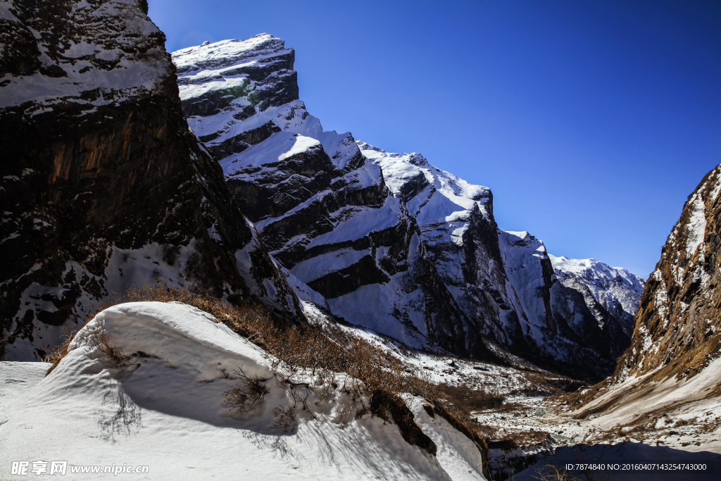 尼泊尔雪山