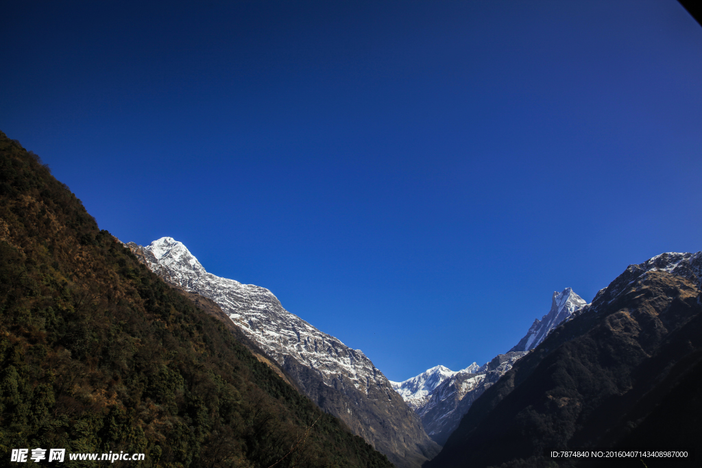 尼泊尔雪山