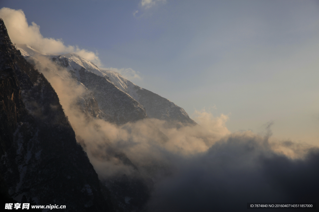 尼泊尔雪山
