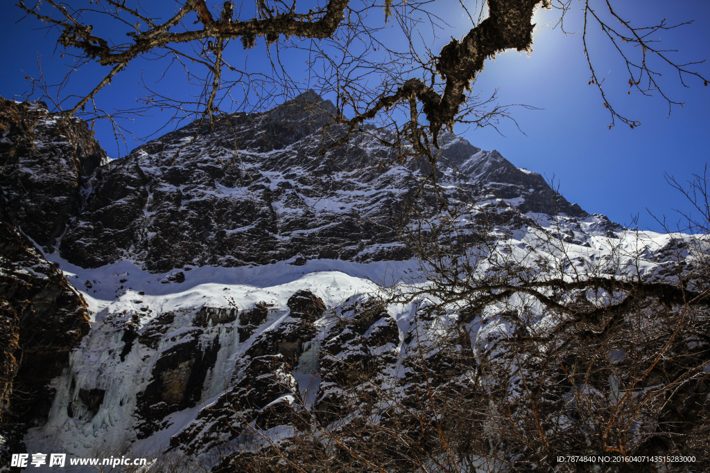 尼泊尔雪山