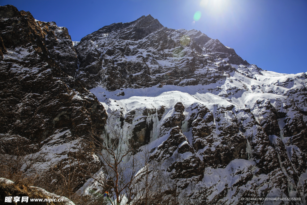 尼泊尔雪山