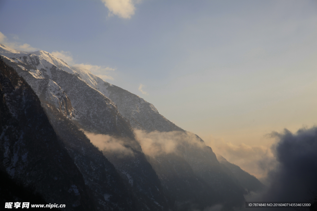 尼泊尔雪山
