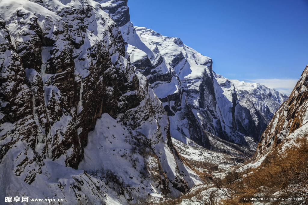 尼泊尔雪山