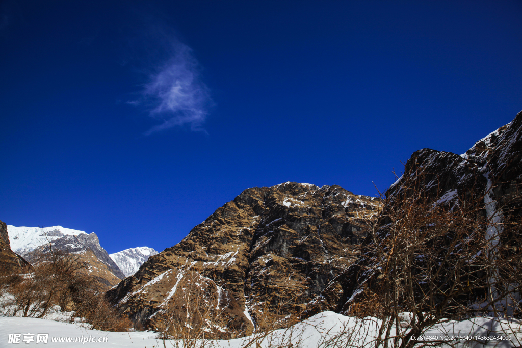 尼泊尔雪山