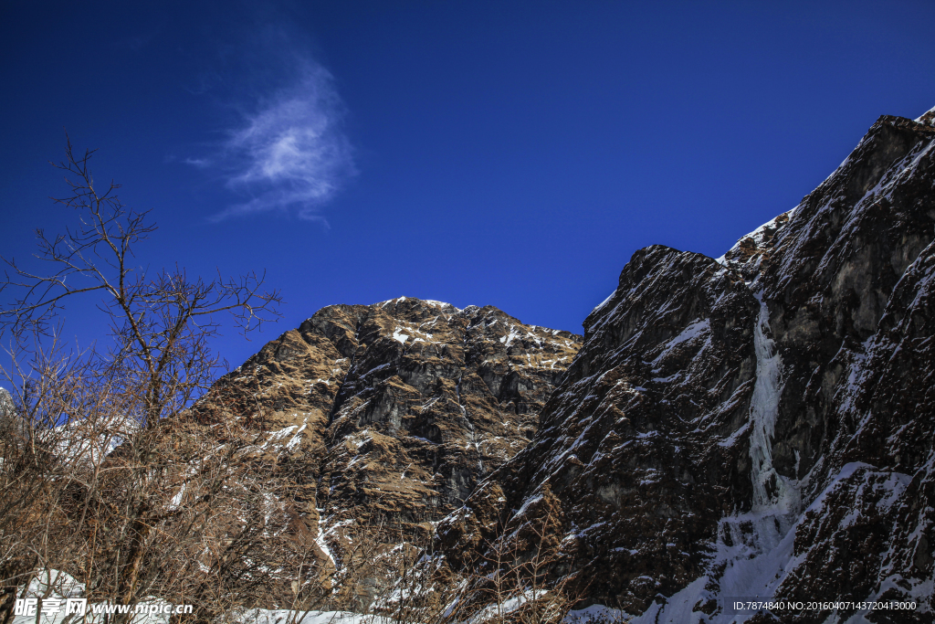 尼泊尔雪山