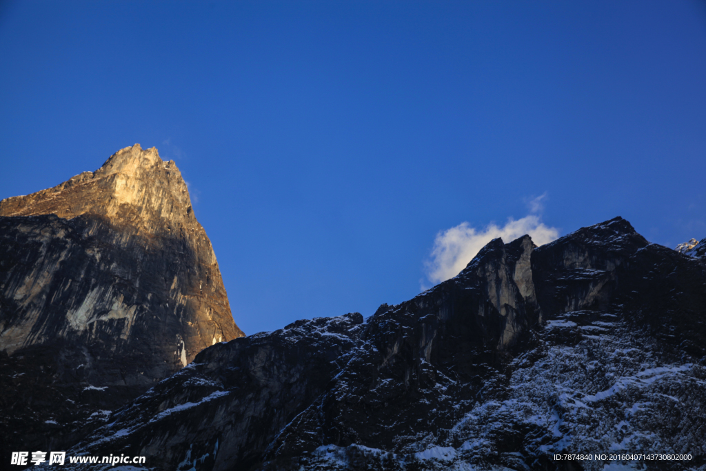 尼泊尔雪山