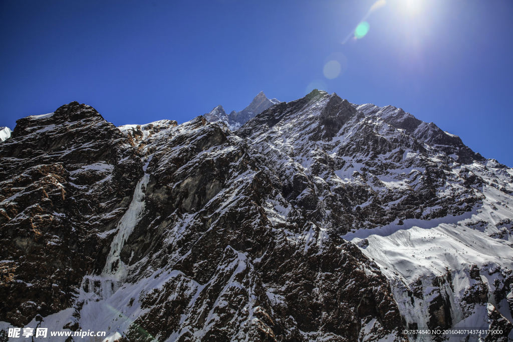 尼泊尔雪山