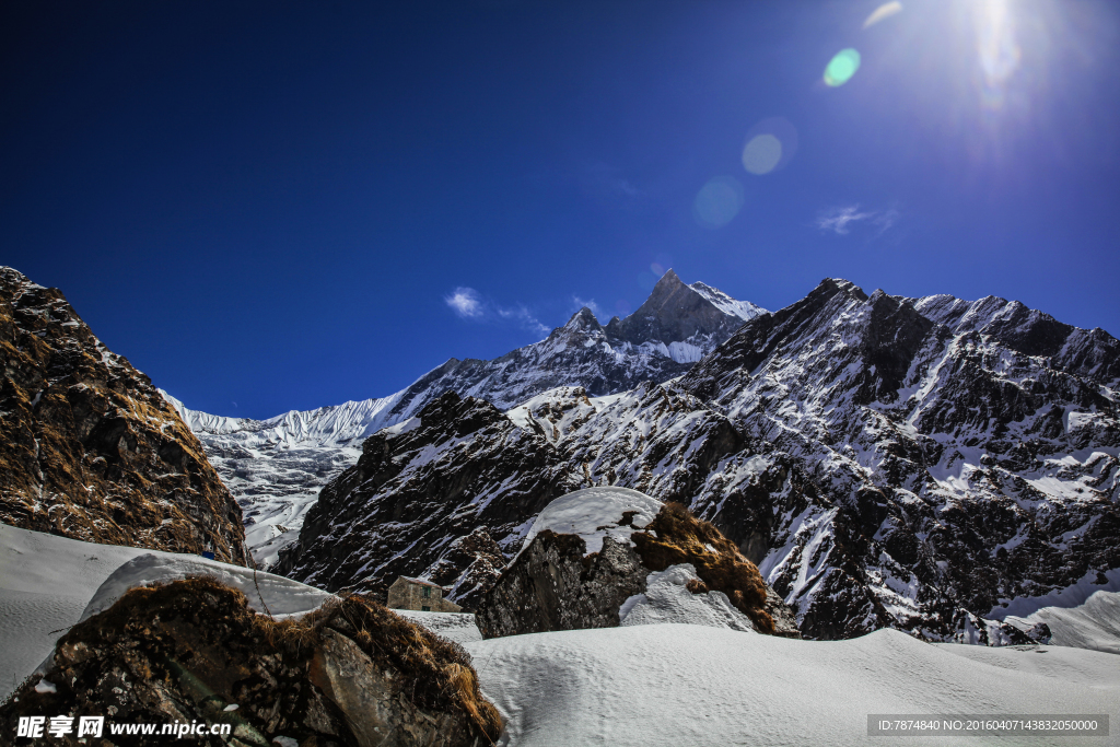 尼泊尔雪山