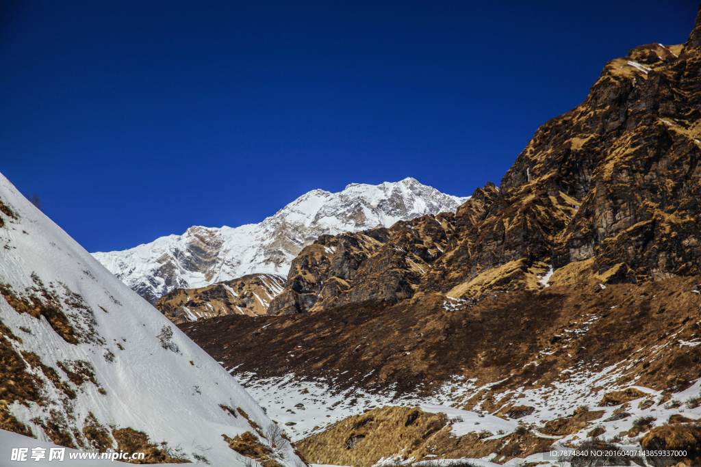 尼泊尔雪山