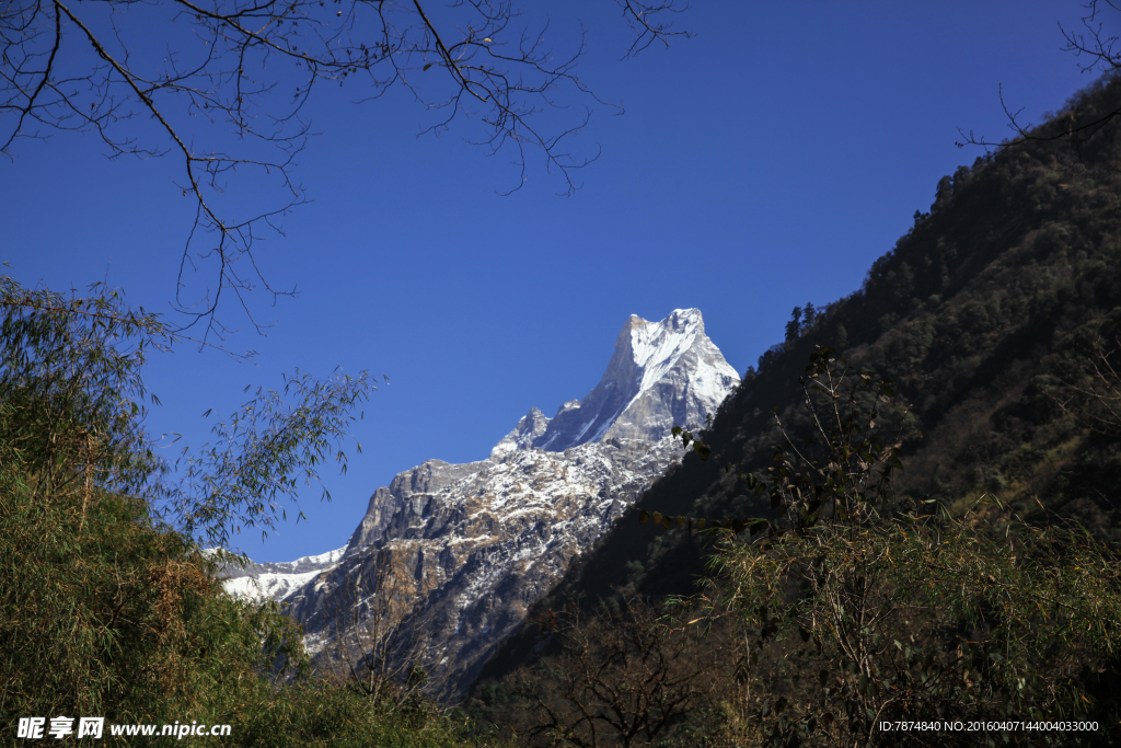 尼泊尔雪山