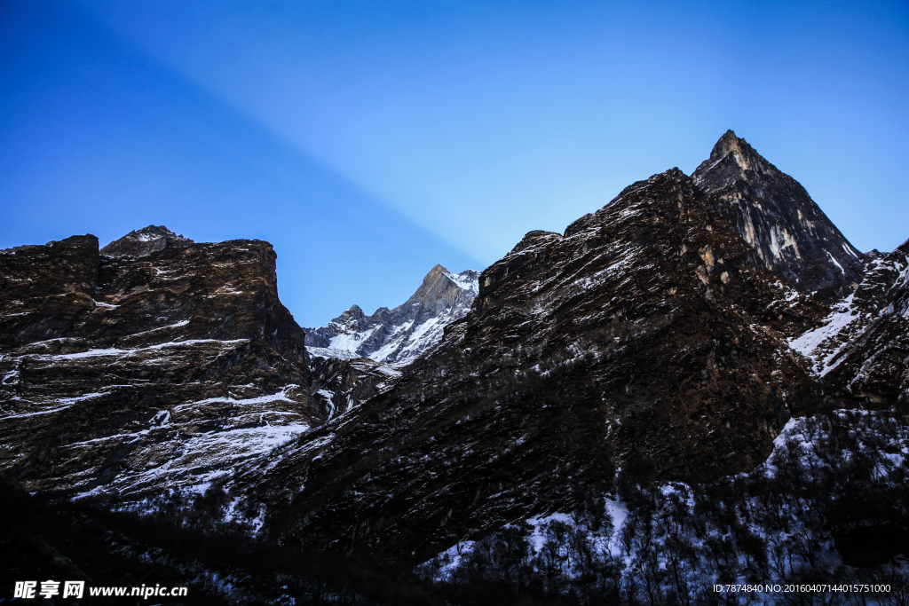 尼泊尔雪山