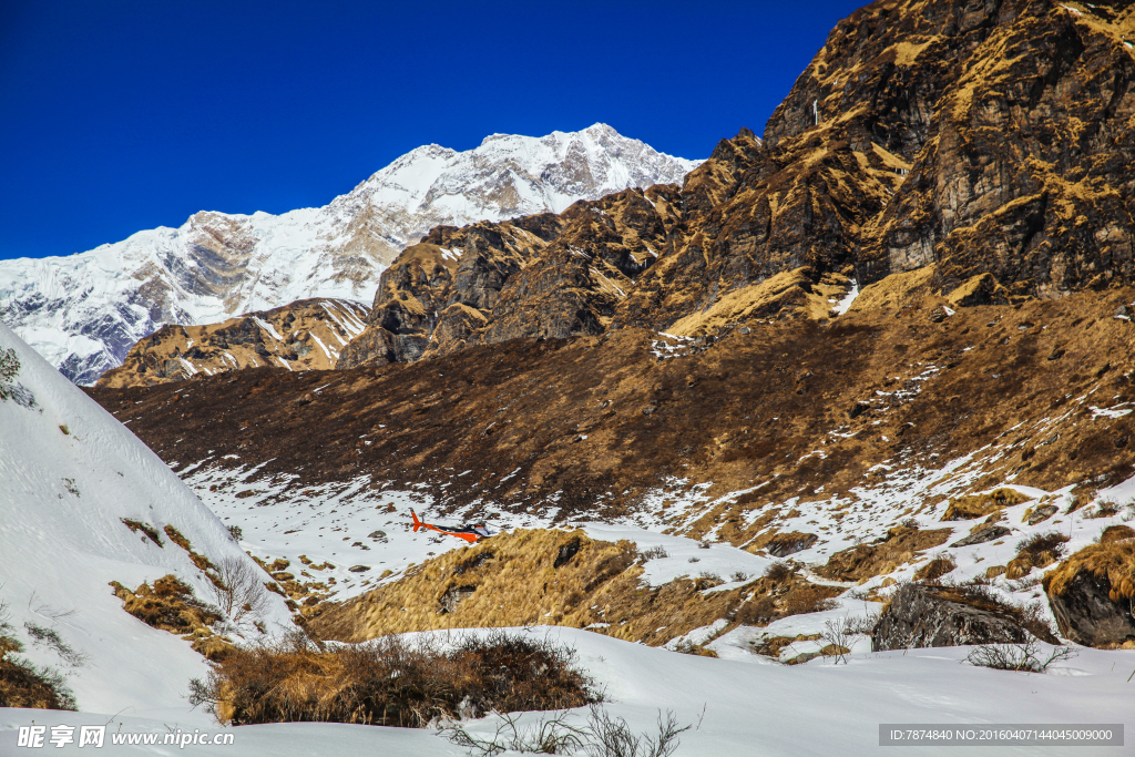 尼泊尔雪山