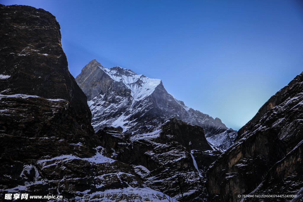 尼泊尔雪山