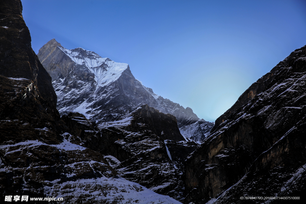 尼泊尔雪山